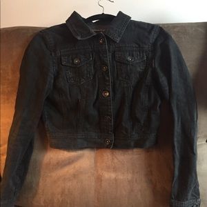 Cropped Jean Jacket